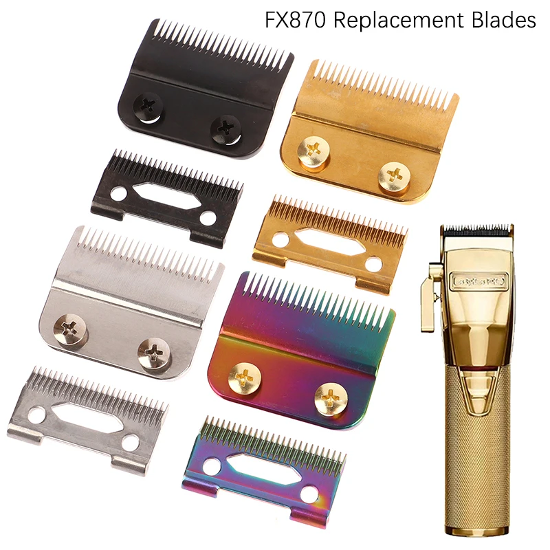 Description Picture 3 of itemProfessional 2 Hole Replacement Blades Set Ceramic Moving Cordless Hair Clipper Trimmer Razor Cutter Head for Wahl 8148 Cutting