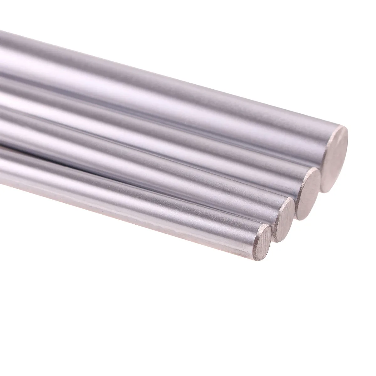 Linear Shaft Rod Steel Round Rod 1PC Optical Axis 6mm 8mm 10mm OD 6x100 6x200 8x100 8x200mm Linear Shaft Cylinder Rail Chrome Plated Round Rod For CNC 3D Printer