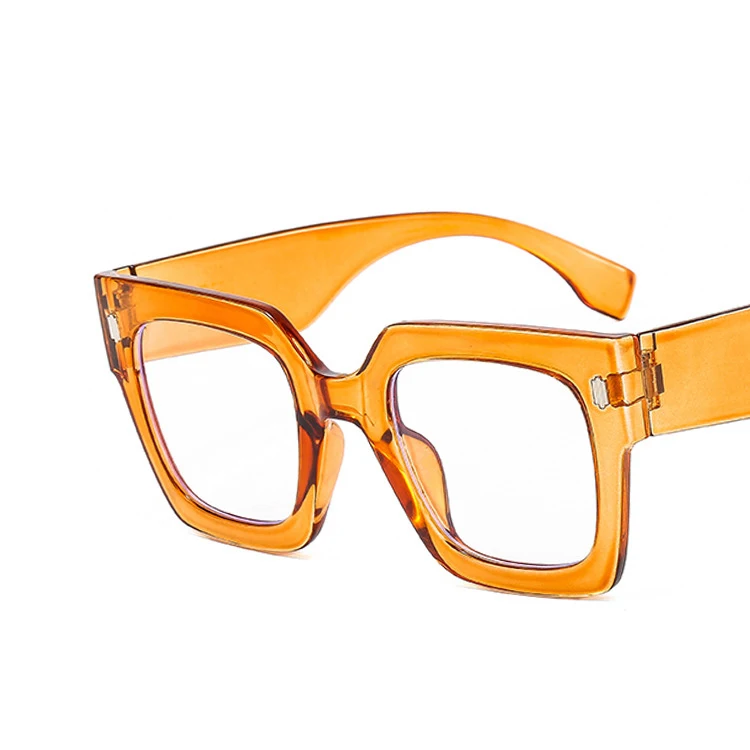 LVTFCO Occhiali Da Vista Quadrati Oversize – Montatura TR90 Flessibile, Ponte A Foro Di Serratura, Lenti UV400, Vintage Unisex Per Donna E Uomo
