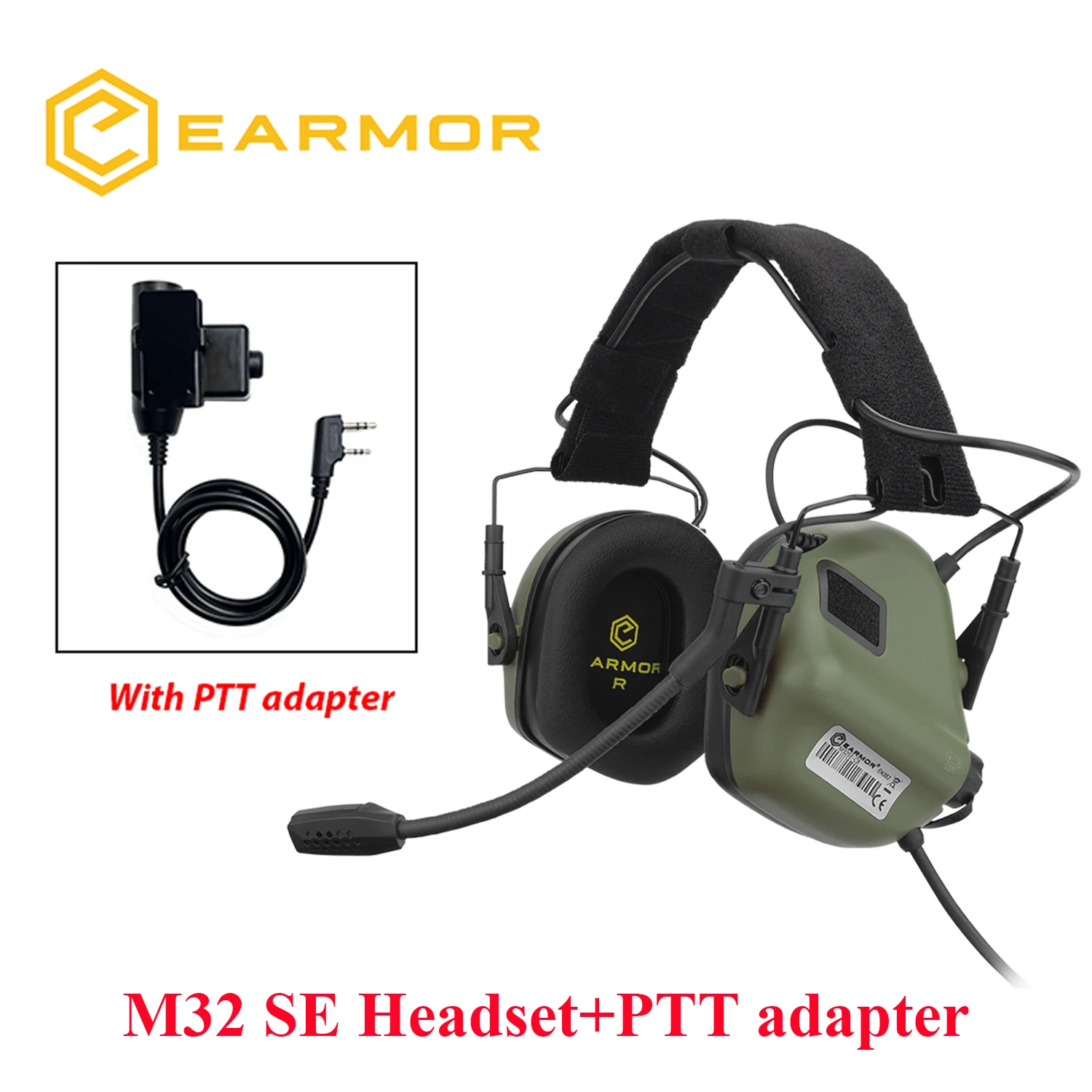 EARMOR M32 MOD4/SE 射撃イヤーマフ戦術ノイズリダクション