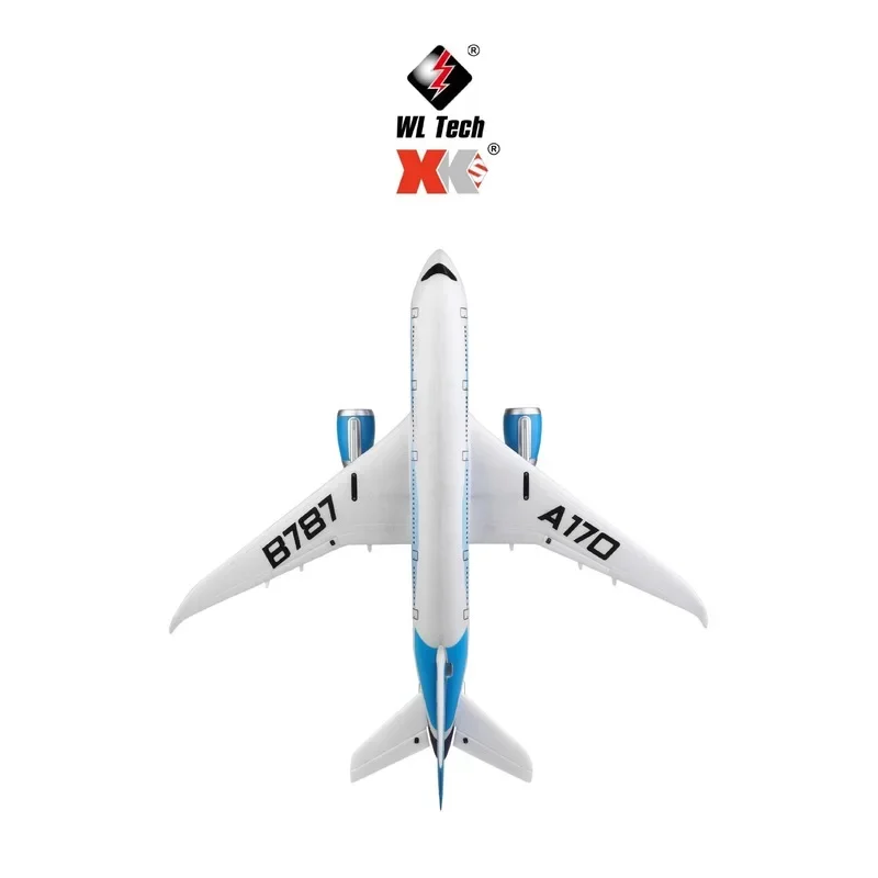 WLtoys XK A170 RC Airplane 660mm Wingspan 2.4G 4CH Remote Control Airplane 3D/6G Brushless Motor EPO Material Drone Boys Toys 3