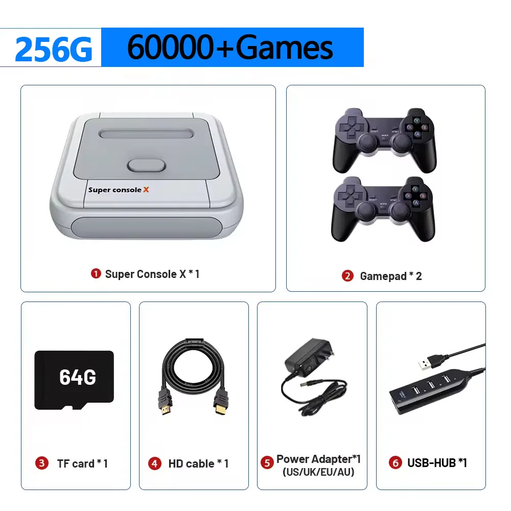256G 60000 Games
