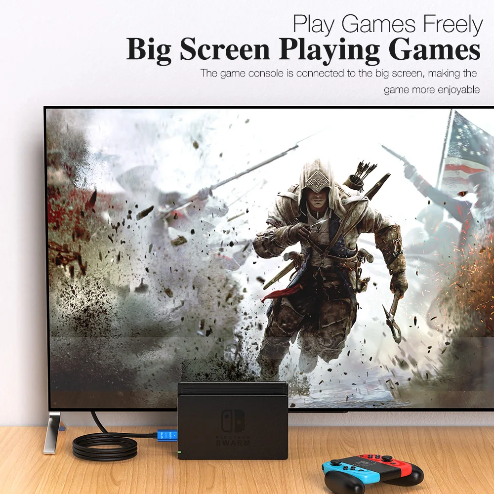 Premium 4K HDMI Cable - Ultra HD Video & Audio Transmission, Available in Multiple Lengths