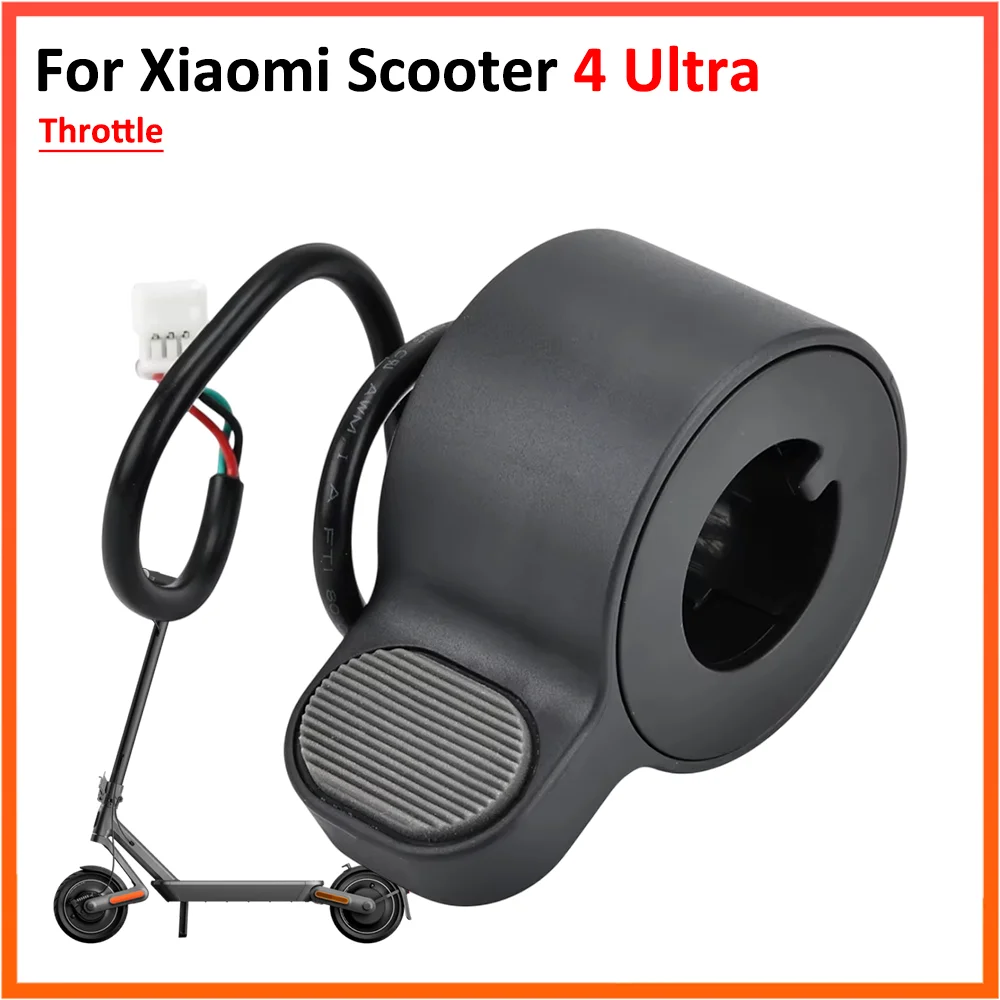 Enhanced Electric Scooter Thumb Throttle Accelerator with 5-Pin Hall Sensor
