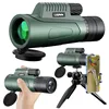 10-30x50 Zoom Telescope Astronomical Monocular Camping Equipment HD Spotting Scope with Phone Adapter Tripod for viewing 1