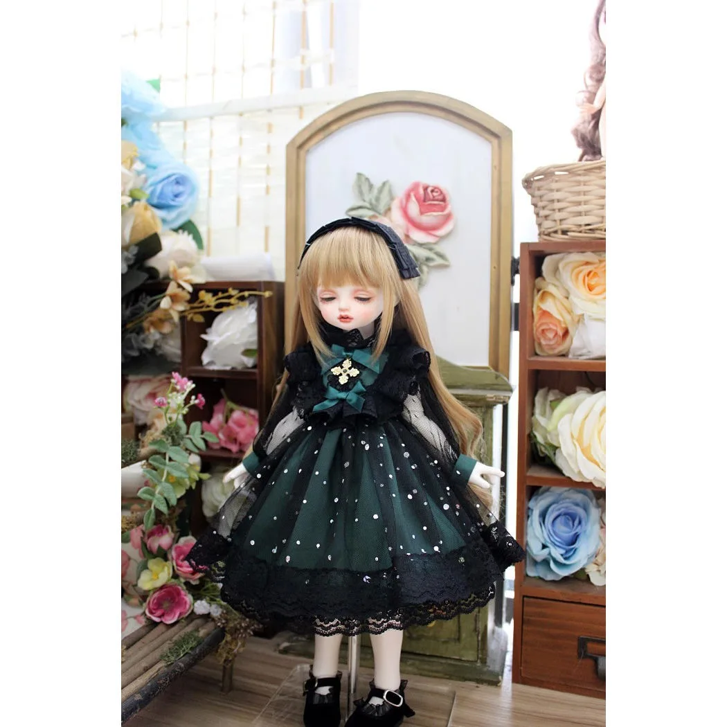 

1/3 1/4 1/6 BJD Dress Blythe Clothes, 15cm 20cm 40cm Cotton Doll Bow Skirt Free Shipping