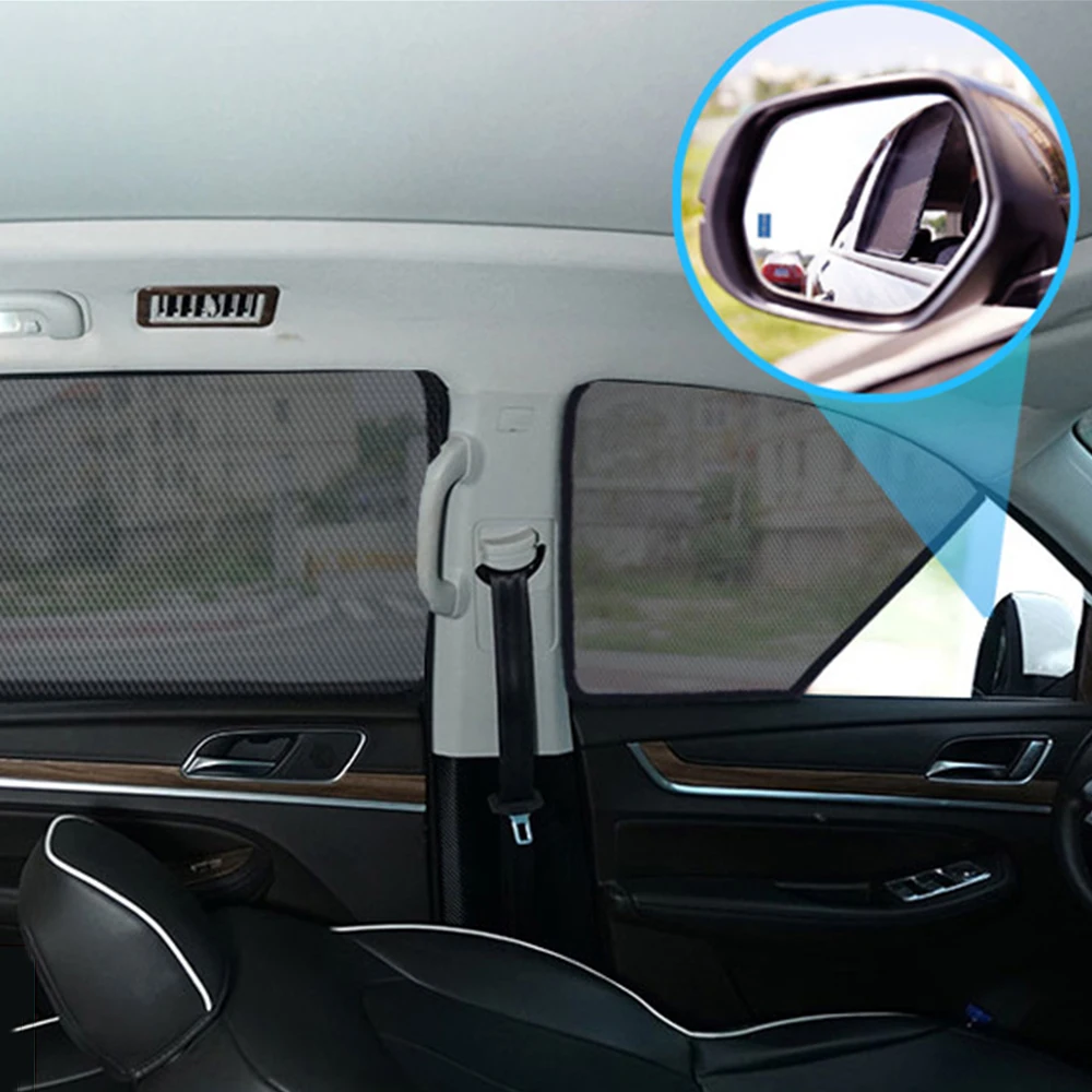 Für Toyota RAV4 XA40 2012-2018 RAV 4 Magnetische Auto Sonnenschutz Vorne  Heckscheibe Blind Vorhang Baby Seite Fenster sonnenschutz Visier -  AliExpress