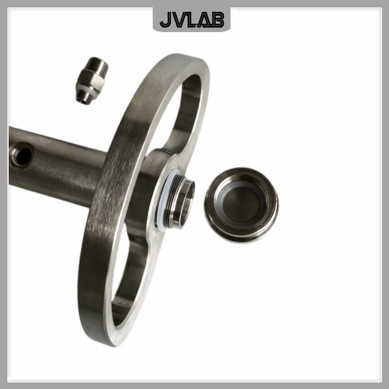 Lab 3-branch Autoclaved Manifolds Vacuum Filtration W/ Stainless Steel Funnel 300ml SUS304 Three-unit Solvent Filtration Device