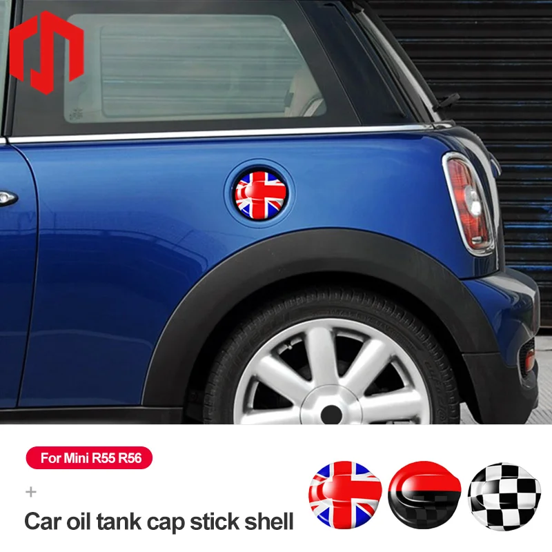 

3D-чехол для BMW Mini Cooper Clubman Countryman Jcw R55 R56, наклейка на крышку топливного бака, внешние аксессуары