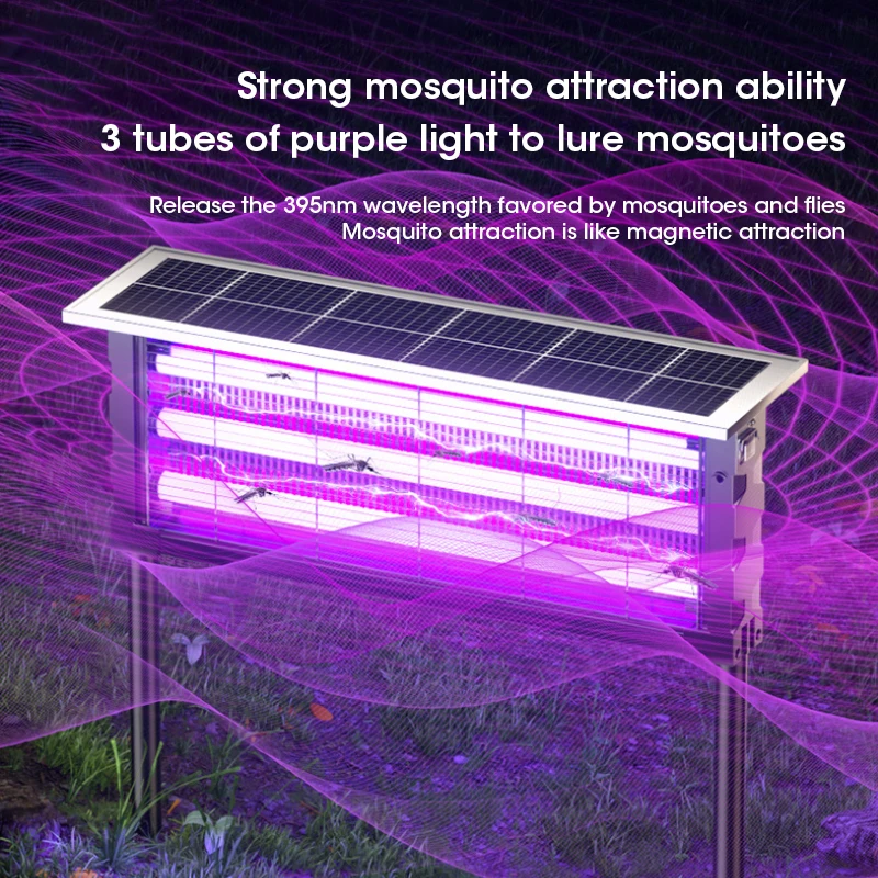 Solarna Lampa na komary za $65.06 / ~241zł