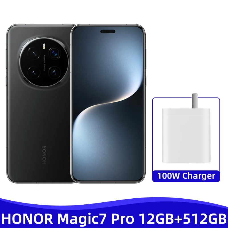 Global Version HONOR Magic 7 Pro 5G NFC Smartphone Snapdragon 8