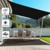 1PC, UV-Blocking Waterproof Shade Sail, Portable Easy Fasten Sun Canopy For Outdoor Patio, Yard, Car Port, Pool Decoration 1