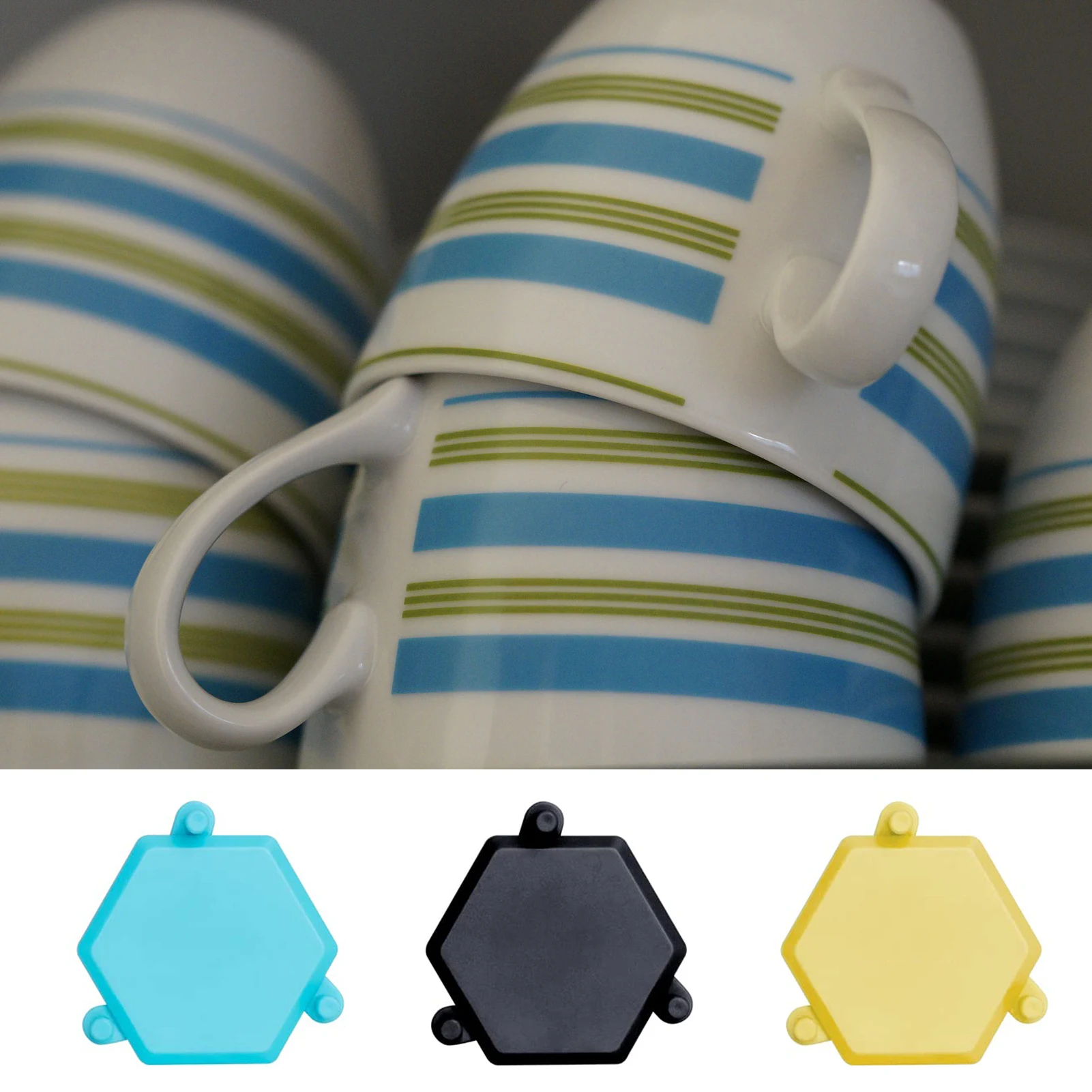 Coffee Mug Holder Stackable Cup For Adjustable Shelf Telescopic