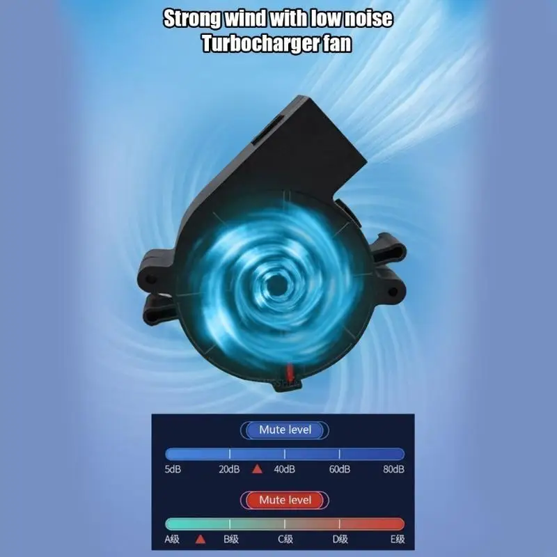 2025 신차 환기 시트 패드 30dB 조용한 작동 720 ° 냉각 팬 USB 전원 차량 및 여행 사무실 사용에 적합