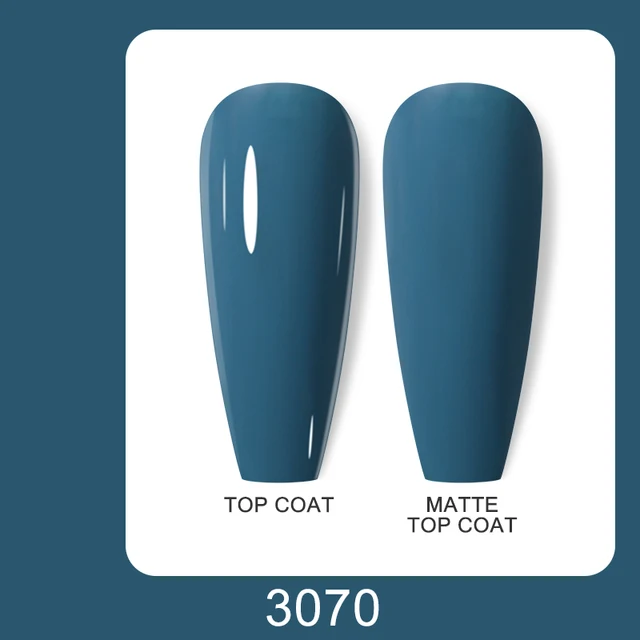 Arte Clavo 15ml Brown Coffee Color UV Gel For Nail Gel Nail Polish Varnish Hybrid Glitter Decoration Base Top Coat Set 3070