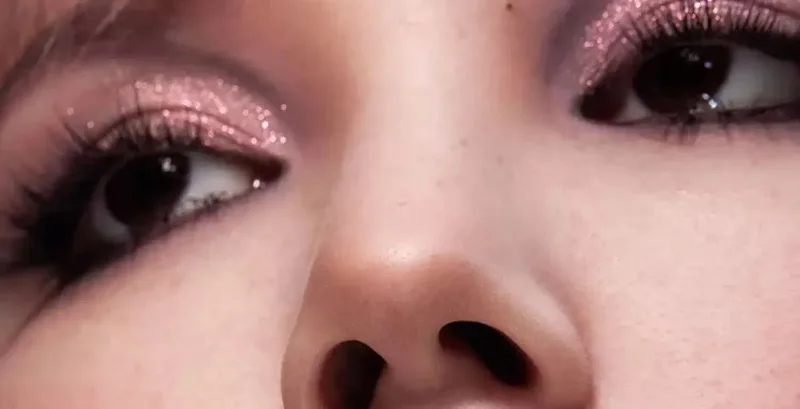 Kaleidos Lip Gloss Nude Mirror Lip Tint Korean Plumping Lip Oil,Hydrating Shimmer Transparent Glitter Shine Lipstick Tinted 55