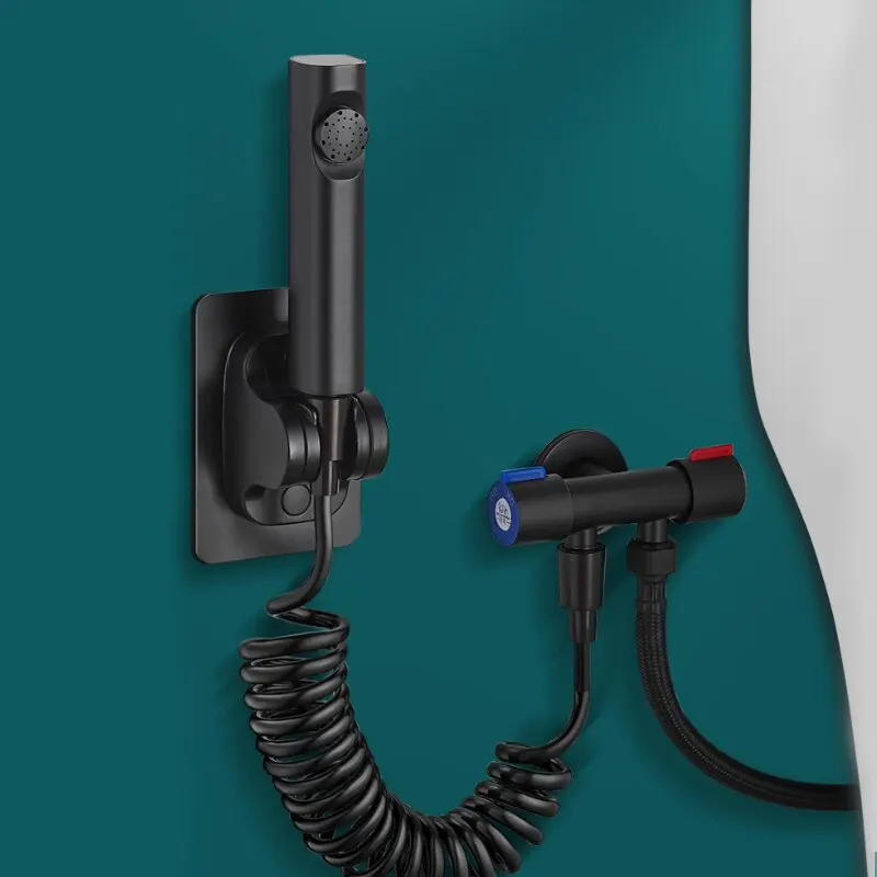 Toilet Flushing Gun Toilet Flushing Gun Faucet Washer Household High-Pressure Booster Nozzle Bidet Sprayer Head