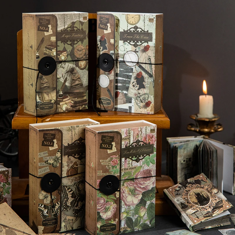 

4packs/LOT Old Twilight Pavilion series creative simplicity material package message paper memo pad