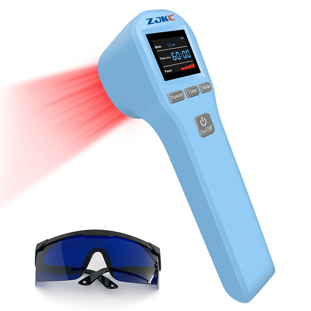 

ZJKC 4×808nm Laser Therapy Professional Physiotherapy Medical Devices for Arthritis Sciatica Treatment Wound Injury Healing Home