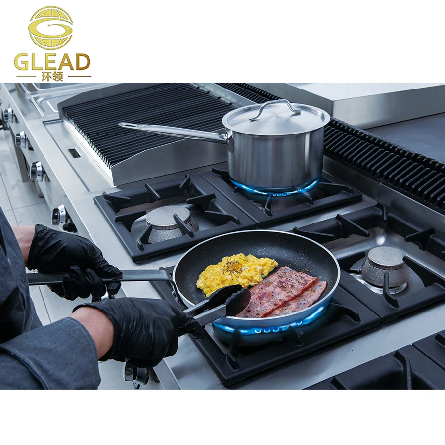 Industrial 2-Burner Gas Stove for Hotel Fast Food Restaurant & Commercial Kitchen Kitchen Machines