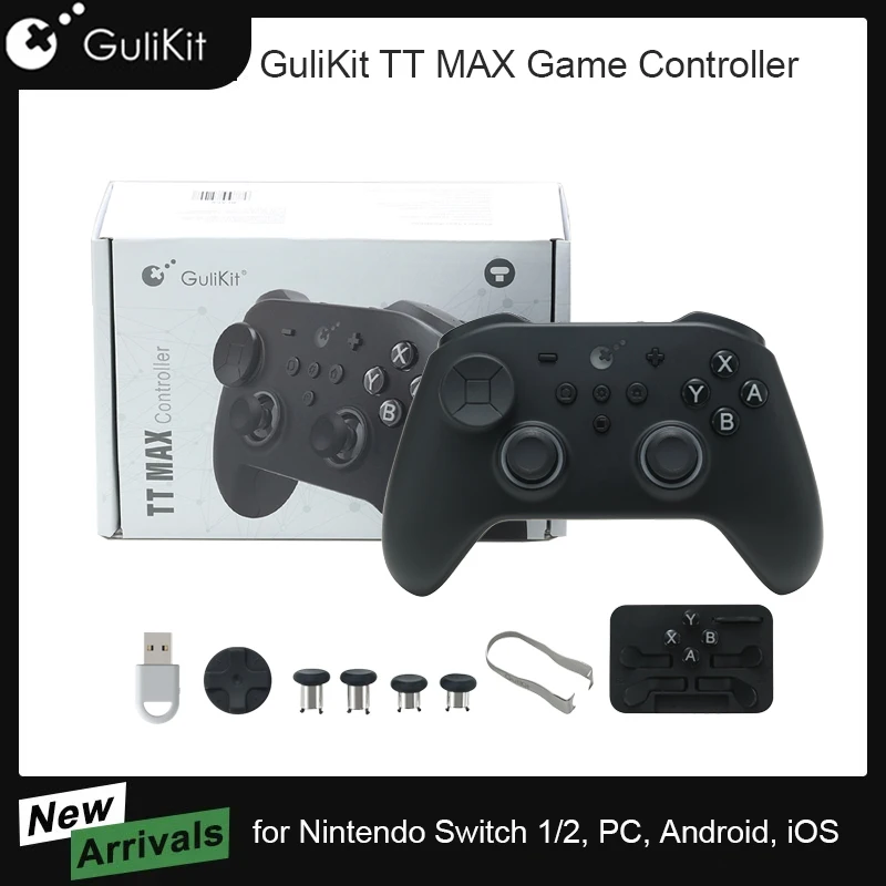 GuliKit TT Max with Tension Adjustable TMR Joysticks Wireless