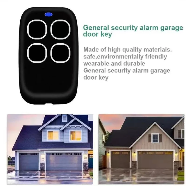 Garage Door Remote Control Duplicator 286MHz-868MHz Multi-Frequency Code Grabber Clone Gate Key Fob Command Hand Transmitter 4