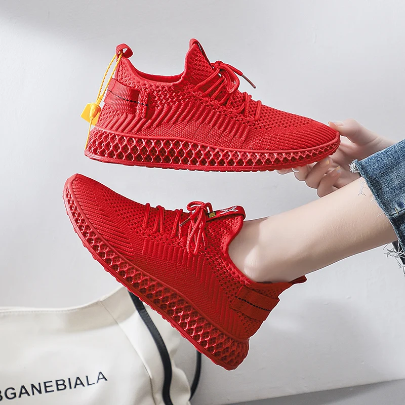 

Fujeak Women Running Shoes Breathable Ankle Shoes Anti Slip Lightweight Shoes for Female Classic Sneakers Casual Trendy Footwear