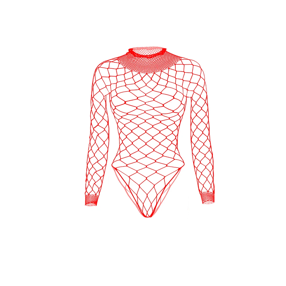 Sex Wear Sissy Underwear Mesh Long Sleeve Nighties Male Sexy Lingerie Mens Fishnet Bodysuit Guy Erotic Party Night Gay ClubWear men bodysuit jumpsuit men lingerie briefs