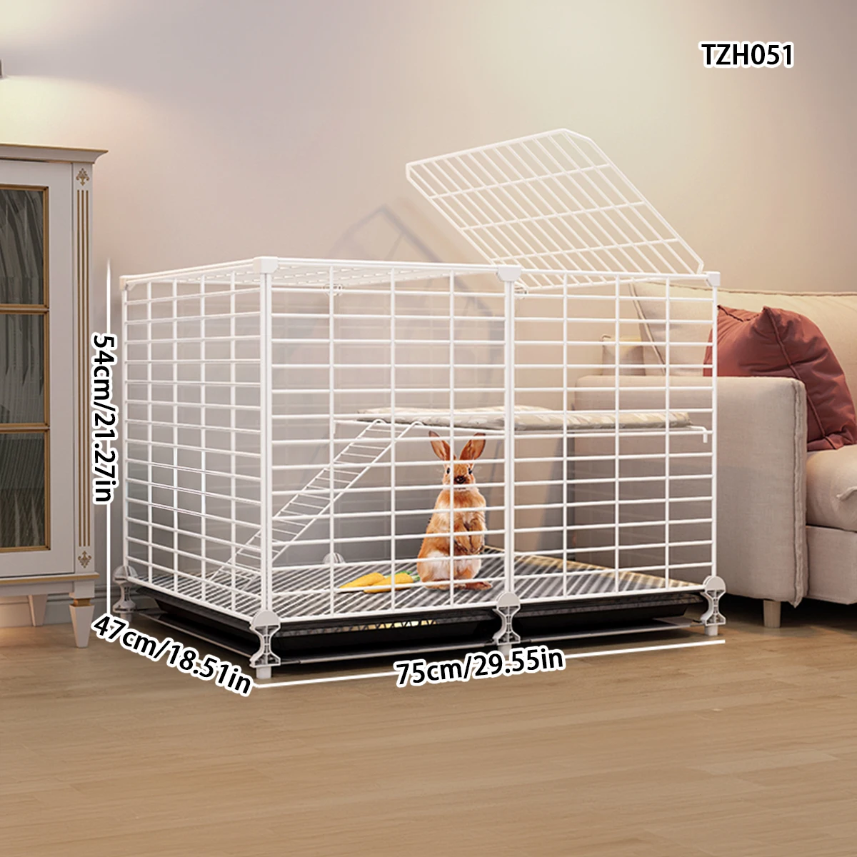 Double-Layer Rabbit Habitat 5
