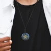 Natural Crystal Stone Metatron's Cube Multidimensional Pendants Mythology Angel Mysterious Divine Symbols Reiki Energy Necklaces 2