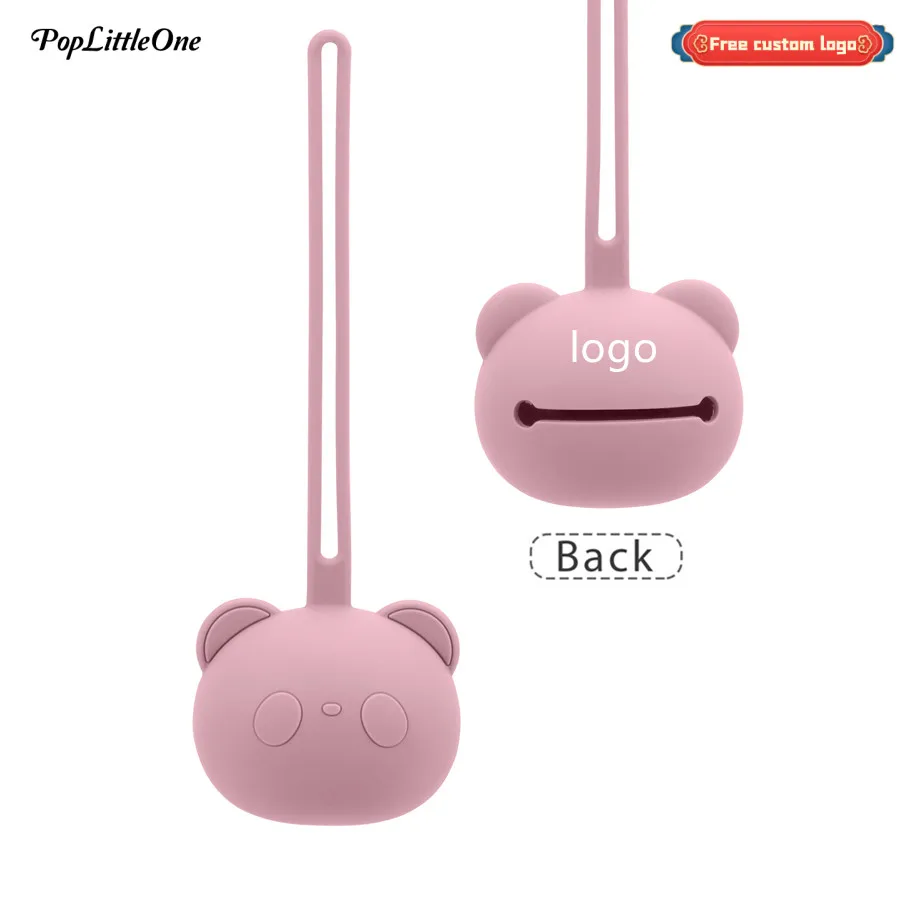Free Baby Silicone Pacifier Holder Portable Teat Attachment Soother Container Box Nipple Storage Box Baby Accessories pacifier holder