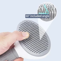 Cepillo de pelo para Gato, peine para perros, cuidado y cuidado, cepillo para gatos, peine de acero inoxidable para pelo largo, limpieza de perros, accesorios para perros y gatos - Imagen 4