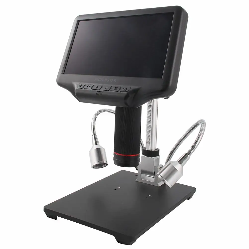 

AD407 Andonstar Digital Microscope 270X 4MP 3D Effect Adjustable Stand Monitor 7" Screen LEDs