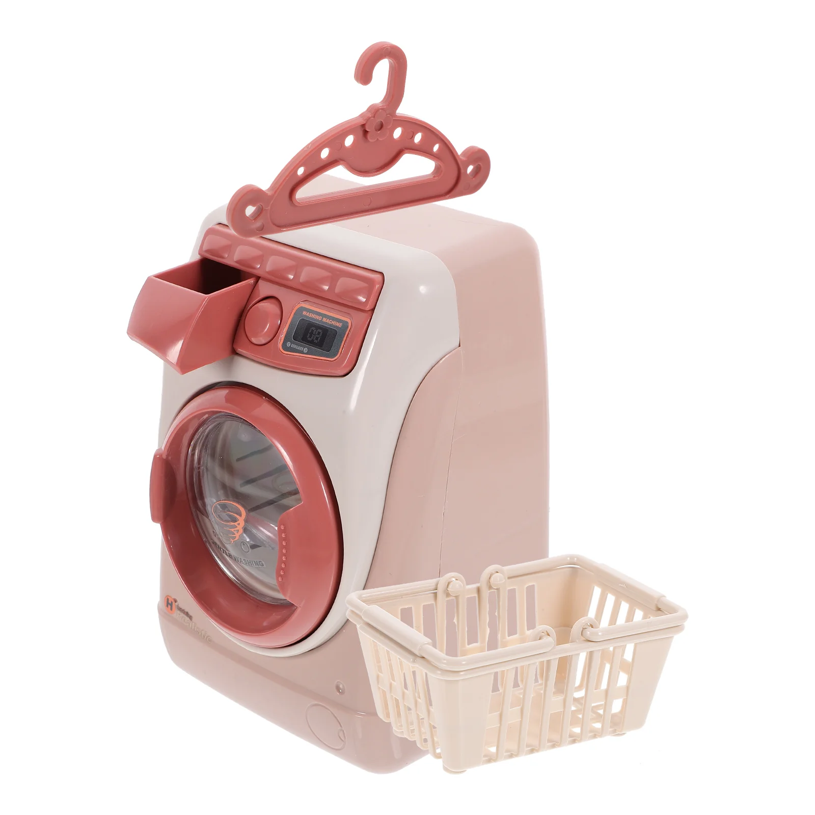 Play House Washing Machine Small Toy Without Toys Kids Early Educational Plastic Plaything Portable