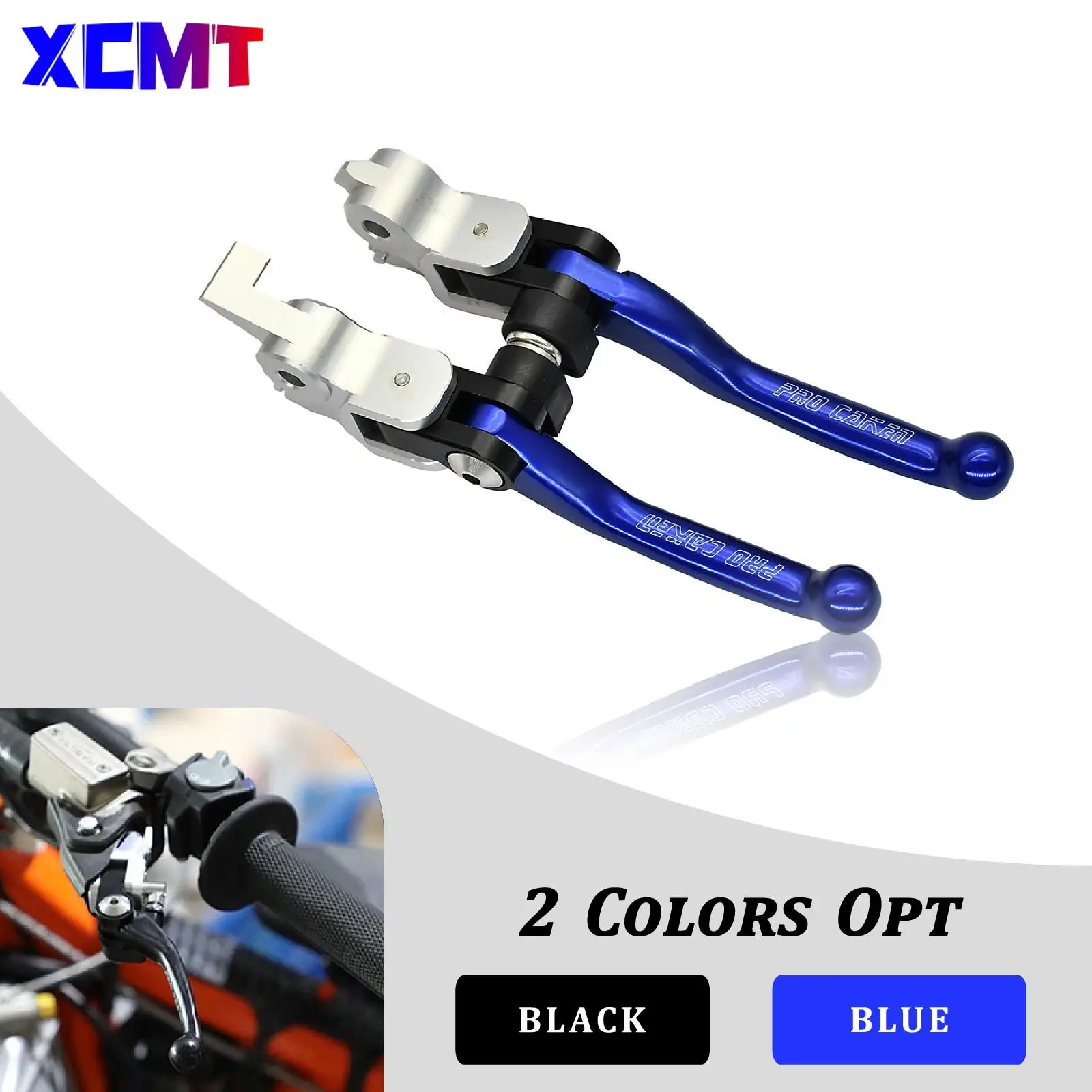 2024 Road Glide Blue Brake Clutch Lever, 3 Finger Clutch Levers, CNC Shorty Lever Compatible With 2023-2025 CVO Road Glide, 2024-2025 Harley Touring Road Glide/Road Glide CVO ST - View #2