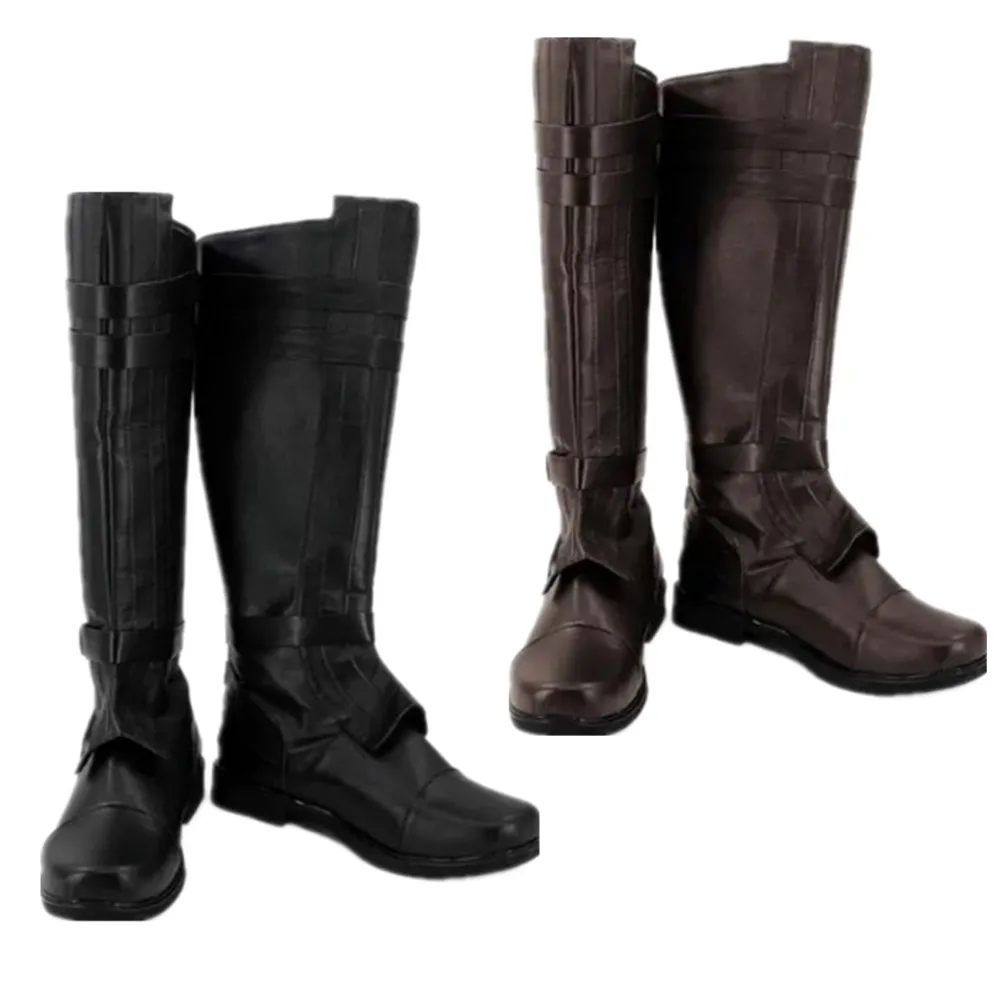 thumbnail image 2 of Zapatos unisex Jedi, botas para hombres adultos, zapatos de Anakin de la película, zapatos de batalla espacial, juegos de rol para atuendos, fantasía, fiesta de Halloween, regalos de Navidad, 2 of 5