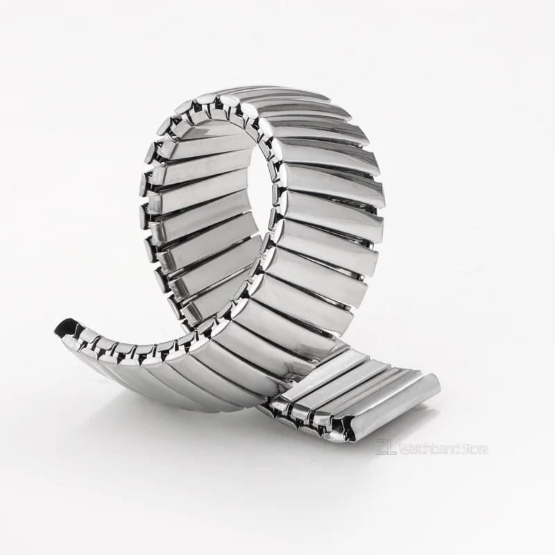 Stainless Steel Stretch Expansion Watch Strap - Metal Elastic Wristband Accessories