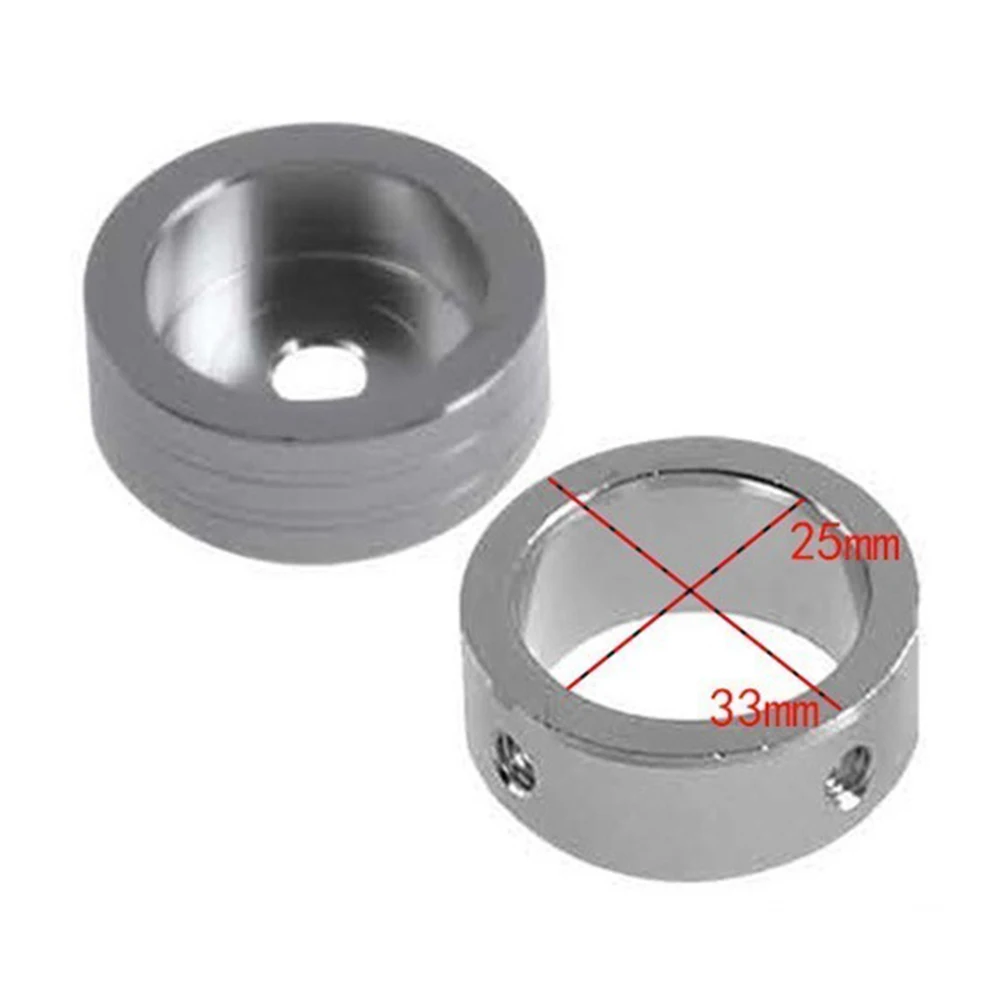 Fitness Equipment Handle End Cap Plate Loaded Machine Handle Cap 25/27/30mm Aluminum Alloy Training Tool Accessories