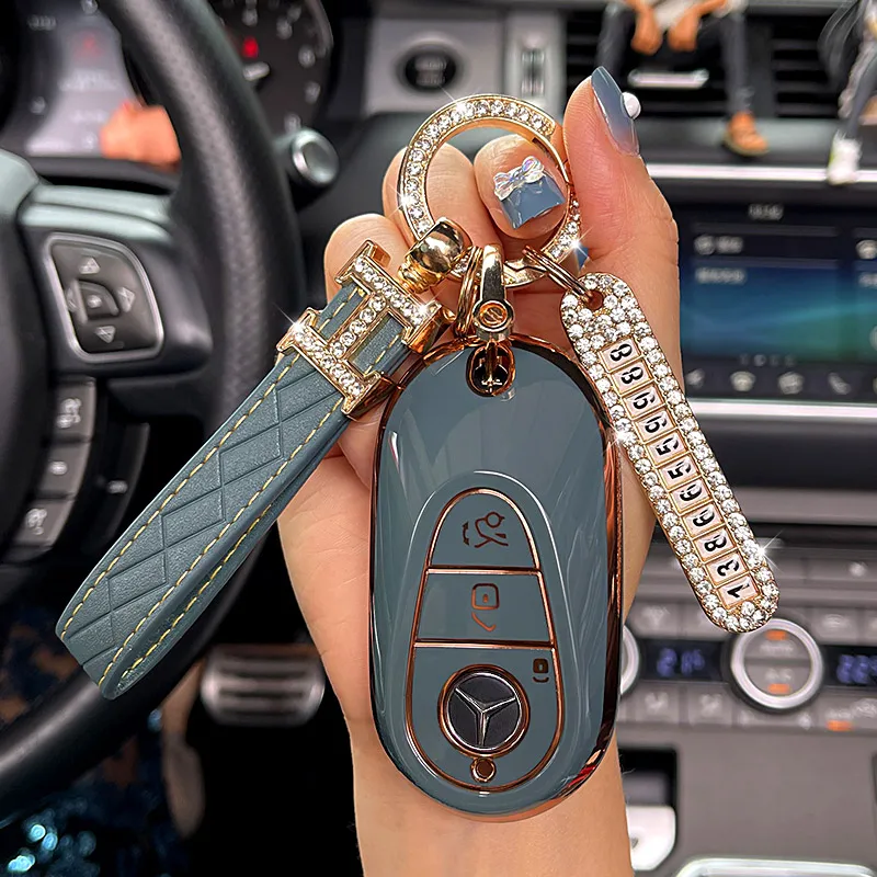 Cover Chiave/telecomando per Mercedes BenzGLC CLE CLA GLB GLS A C E S classe G W177 W205 W213 W222 X167 AMG 8 Cover Chiave/telecomando per Mercedes BenzGLC CLE CLA GLB GLS A C E S classe G W177 W205 W213 W222 X167 AMG - S99f613c9f2784c7891fc7c0e2f88cbeeV