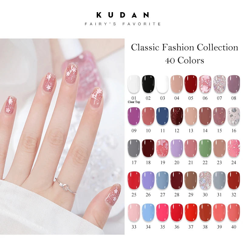 Nail Polish 10ml Water-Based Peel Off No Need Lamp 40 Colors for Manicure DIY