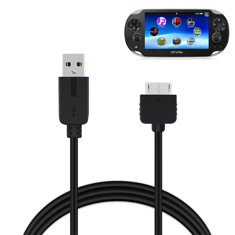 Data Charging Cable USB For PlayStation PSV1000 1.2M For PS Vita 1000 Game Console Power Adapter