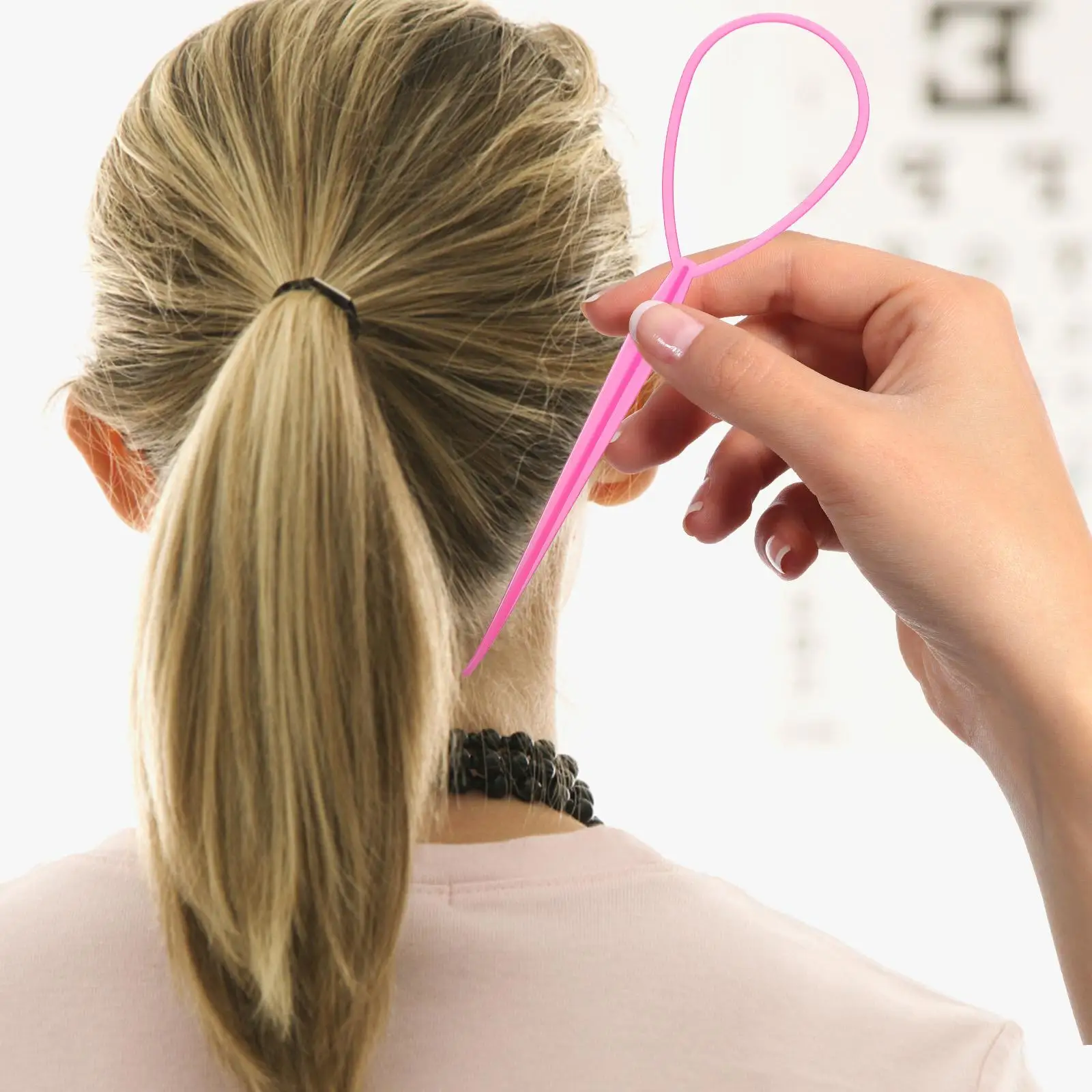 Doughnuts Hair Bun Accessories For Women Female Hairstyle Tool Miss