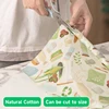 3 Sizes Beeswax Wraps For Food Reusable Fresh Keeping Storage Eco Friendly Beeswax Food Wraps Reusable Beeswax Food Wrap Fabric 5