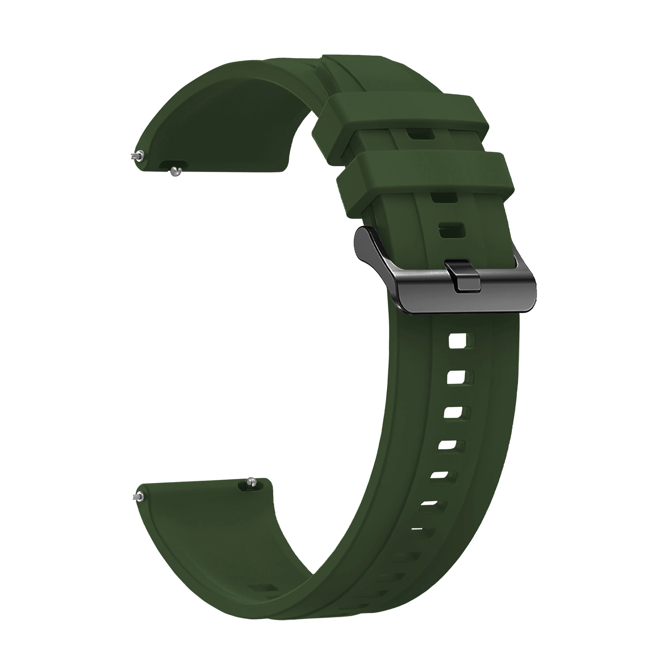 Official Sport Breathable Silicone Watch Band – Premium 22mm Strap