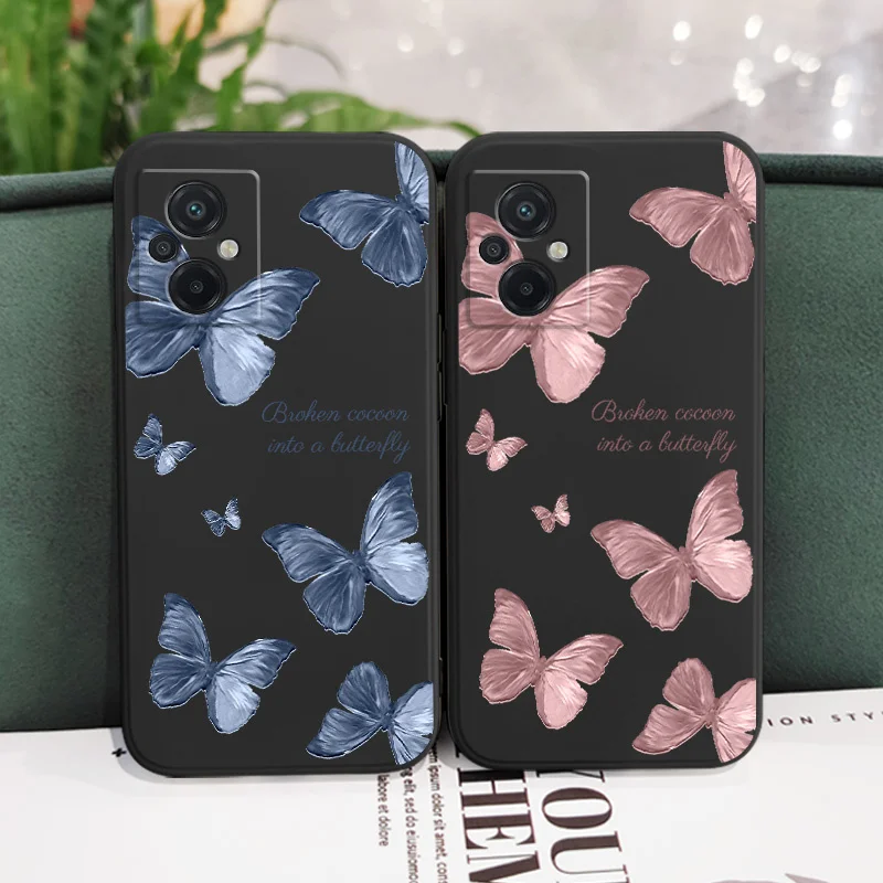 Little Butterfly Silicone Phone Case Cover