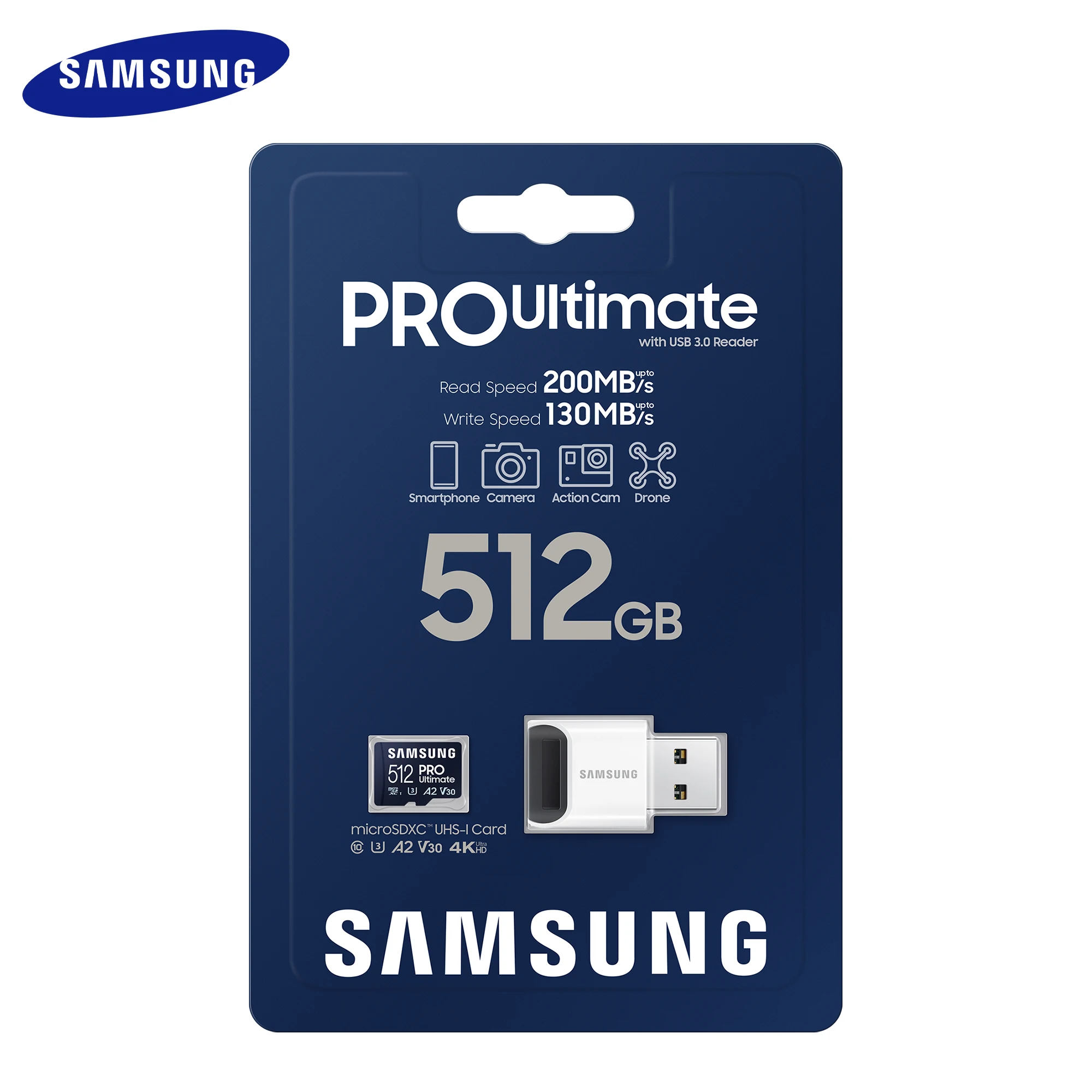  Ｚ  Ƽ ũ SDXC ޸ ī, USB 3.2  ÷ TF ī, 128GB, 256GB, 512GB, ִ 200 Mb/s ũ SD ī