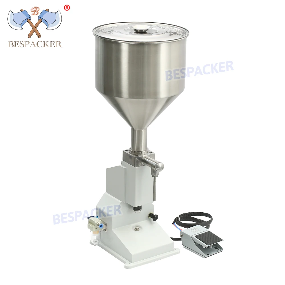 Bespacker A-02 Pneumatic Quantitative Foot Honey Paste Liquid Filling Machine