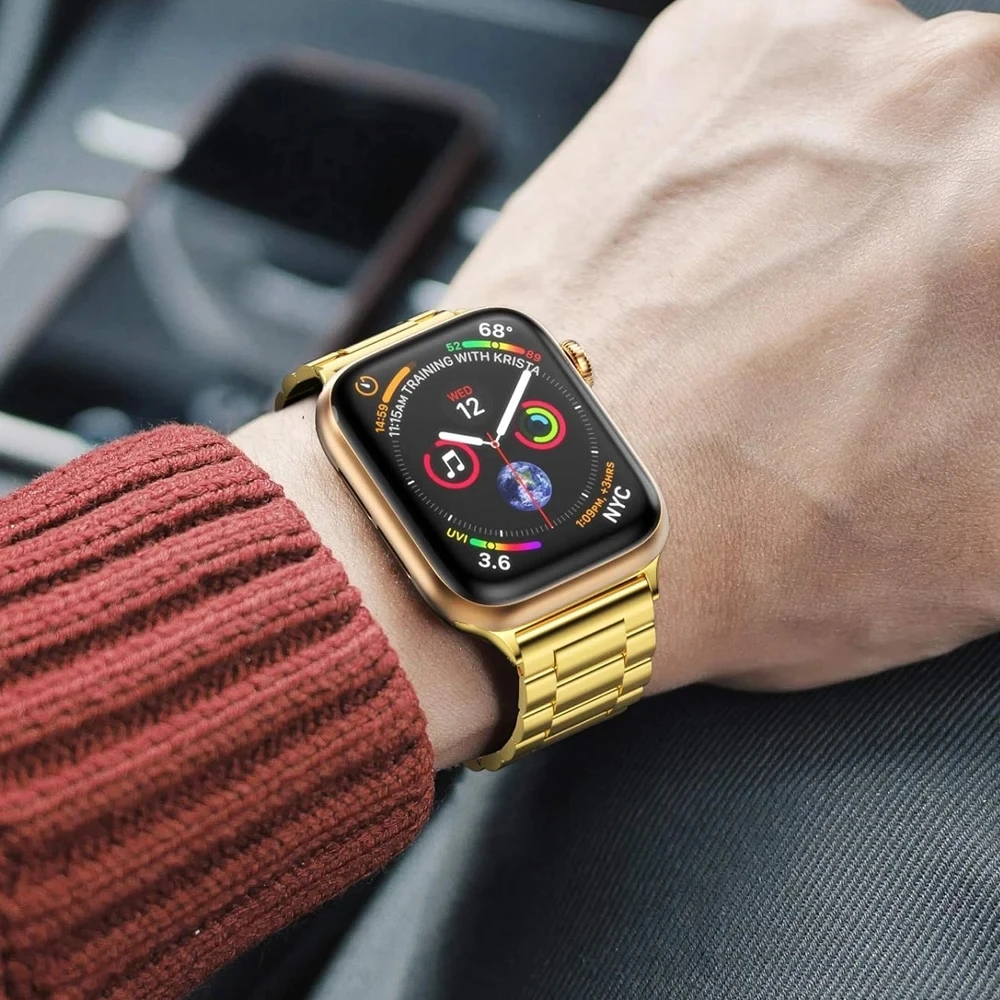 ตัวเลือกสินค้า สร้อยข้อมือเหล็กสำหรับ Apple Watch ทุกขนาด