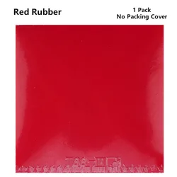 Sanwei High-Performance Table Tennis Rubbers - Double Kit with Semi-Sticky Elastic for Quick Attack and Precision Control (1 Red no cover)