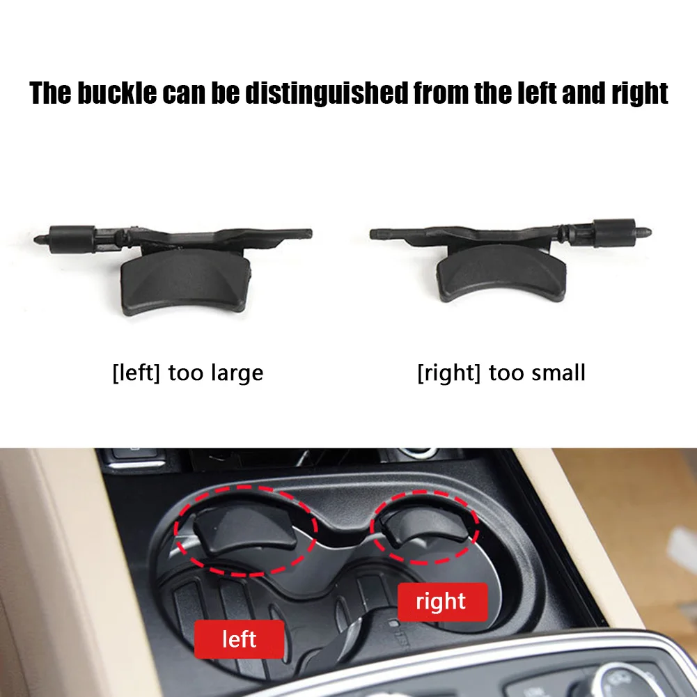 

Car Center Console Water Cup Holder Drink Stand Beverage Holder Fixing Buckle For Mercedes Benz GL ML GLS Class W166 GLE W292